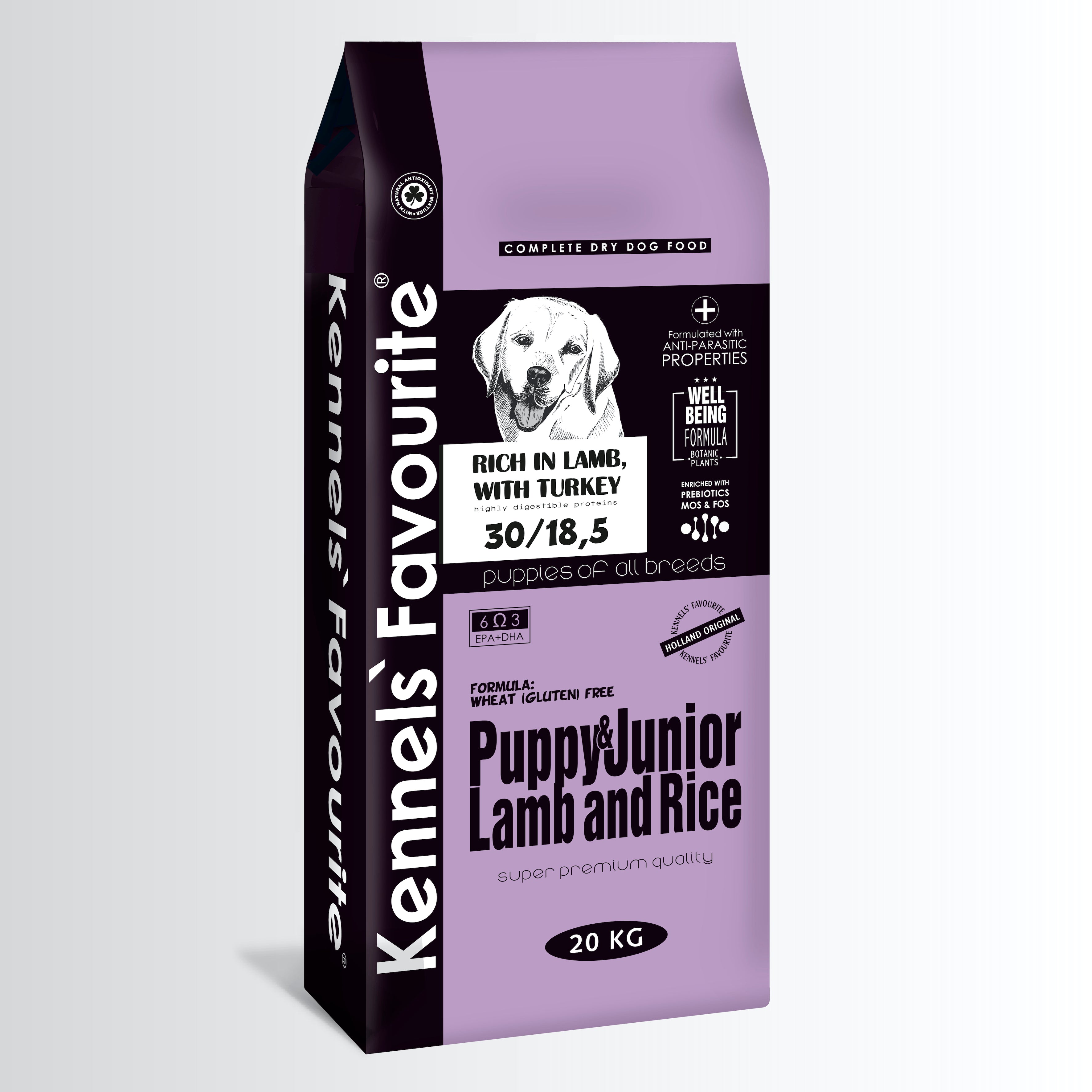 Kennels' Favourite® Puppy&Junior Lamb and Rice Direct Petfood