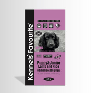 Kennels' Favourite® Puppy&Junior Lamb and Rice